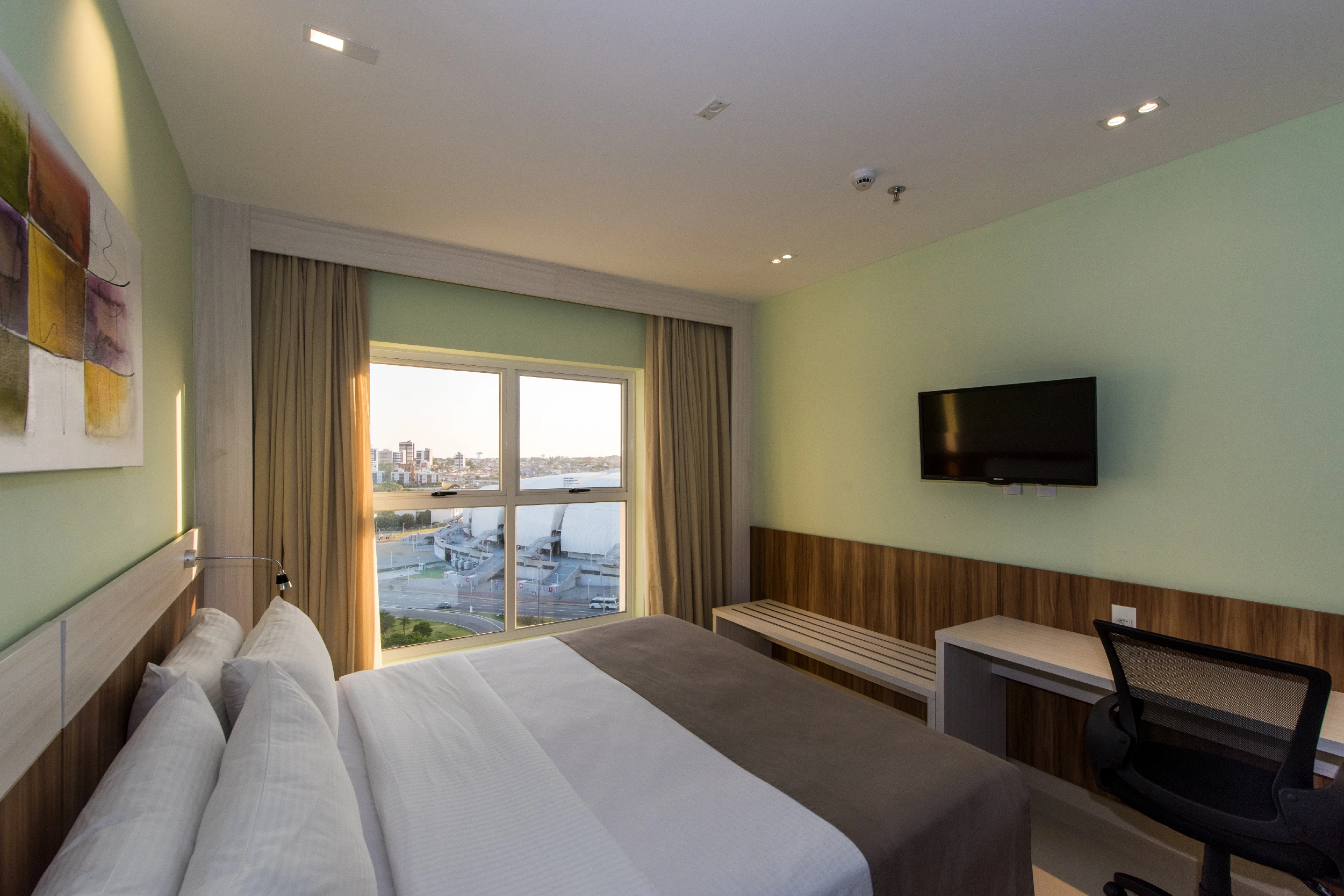 Acomodações - 1 cama king size - Praiamar Arena - Hotel em Natal