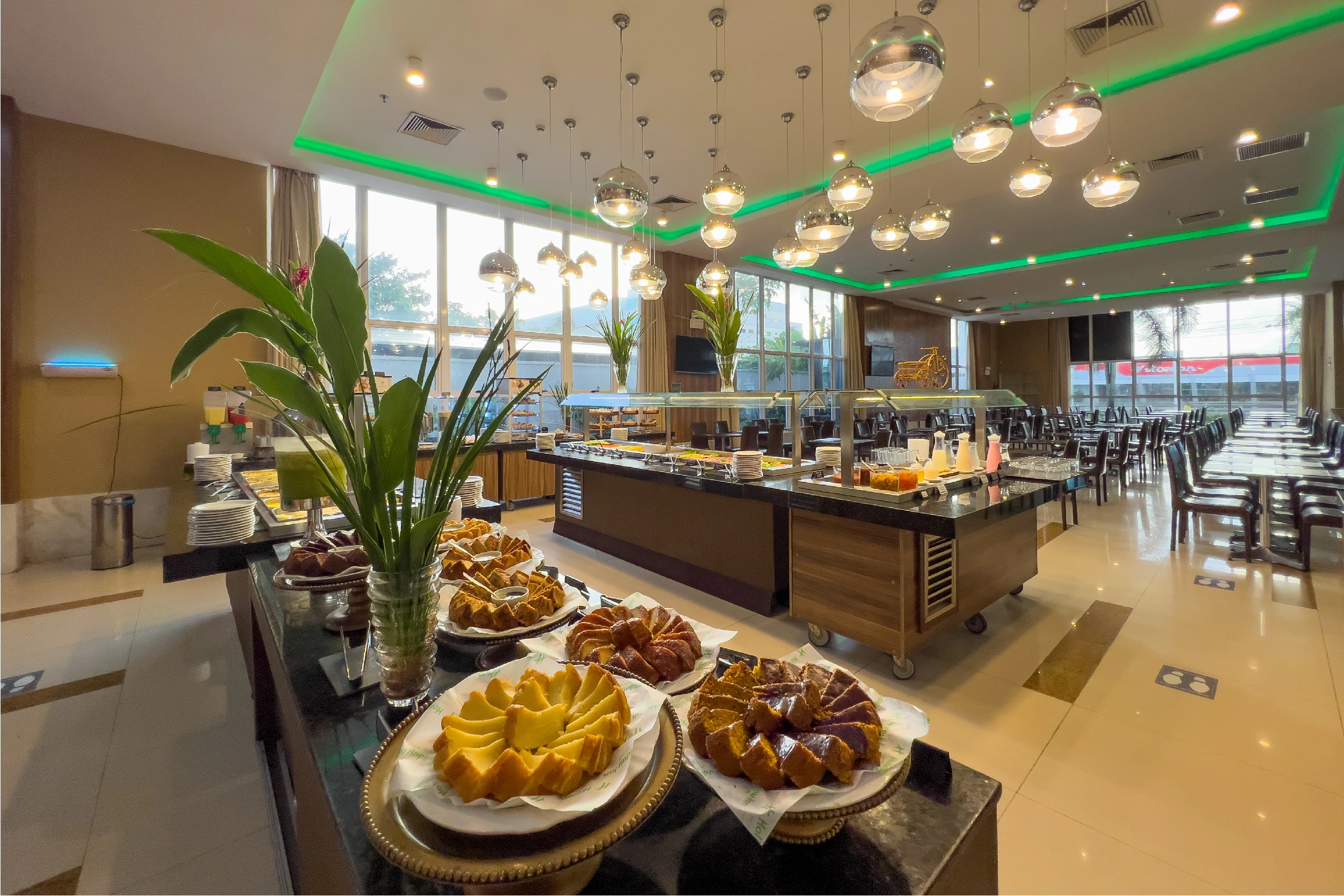 Café da manhã - Praiamar Arena - Hotel em Natal