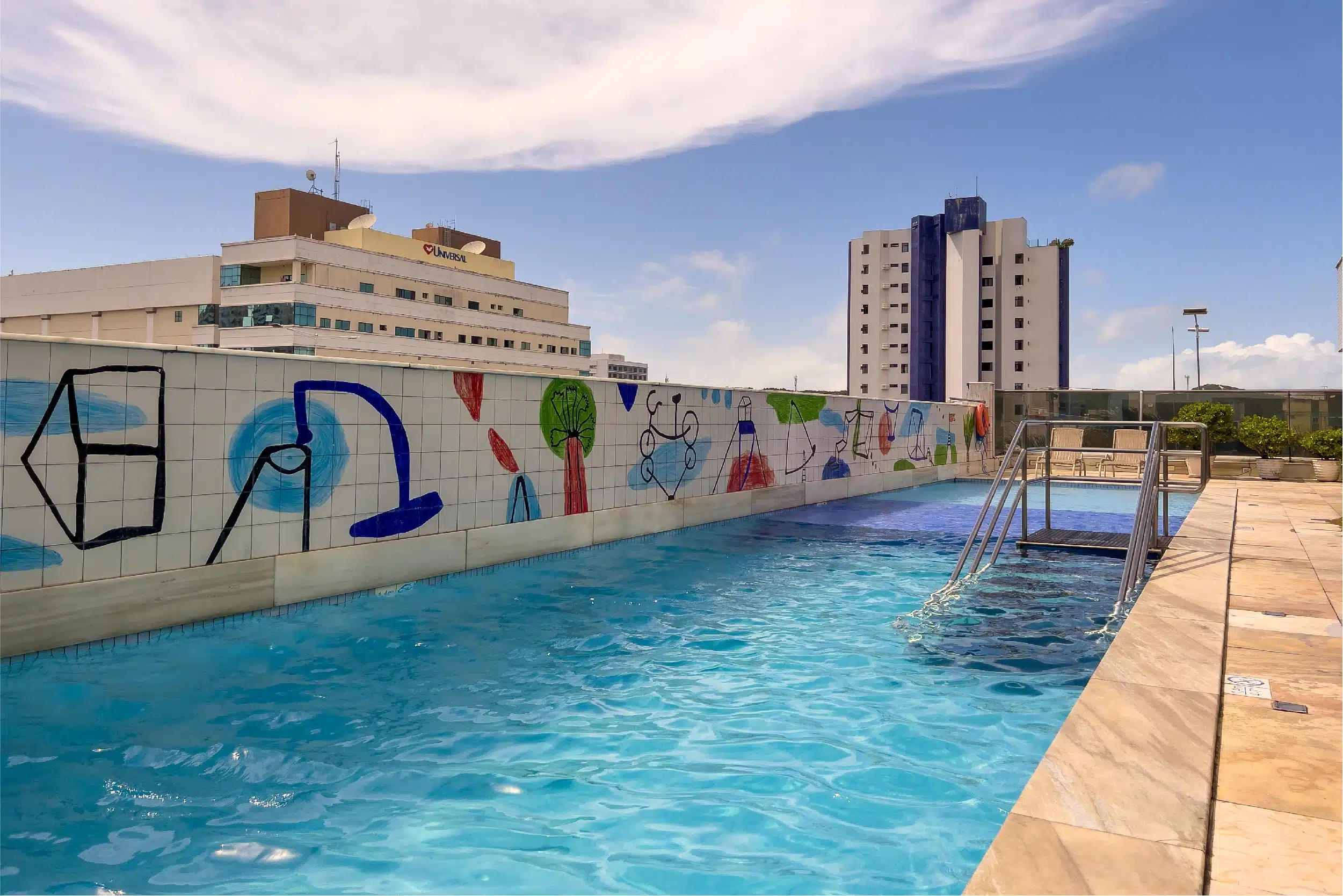 Piscina - Lazer - Praiamar Arena - Hotel em Natal