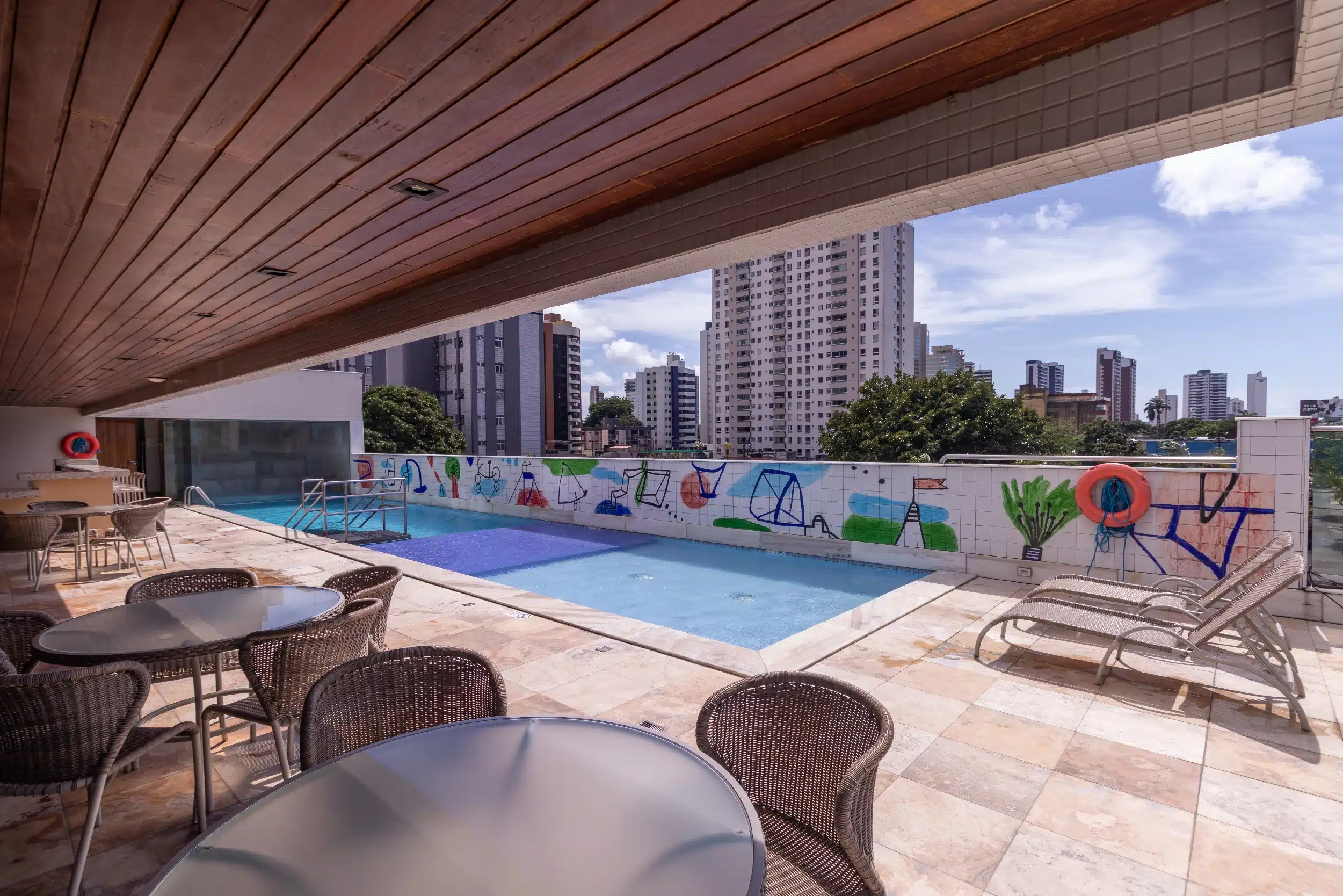 Piscina - Lazer - Praiamar Arena - Hotel em Natal