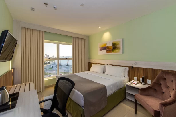 Acomodações - 1 cama king size - Praiamar Arena - Hotel em Natal